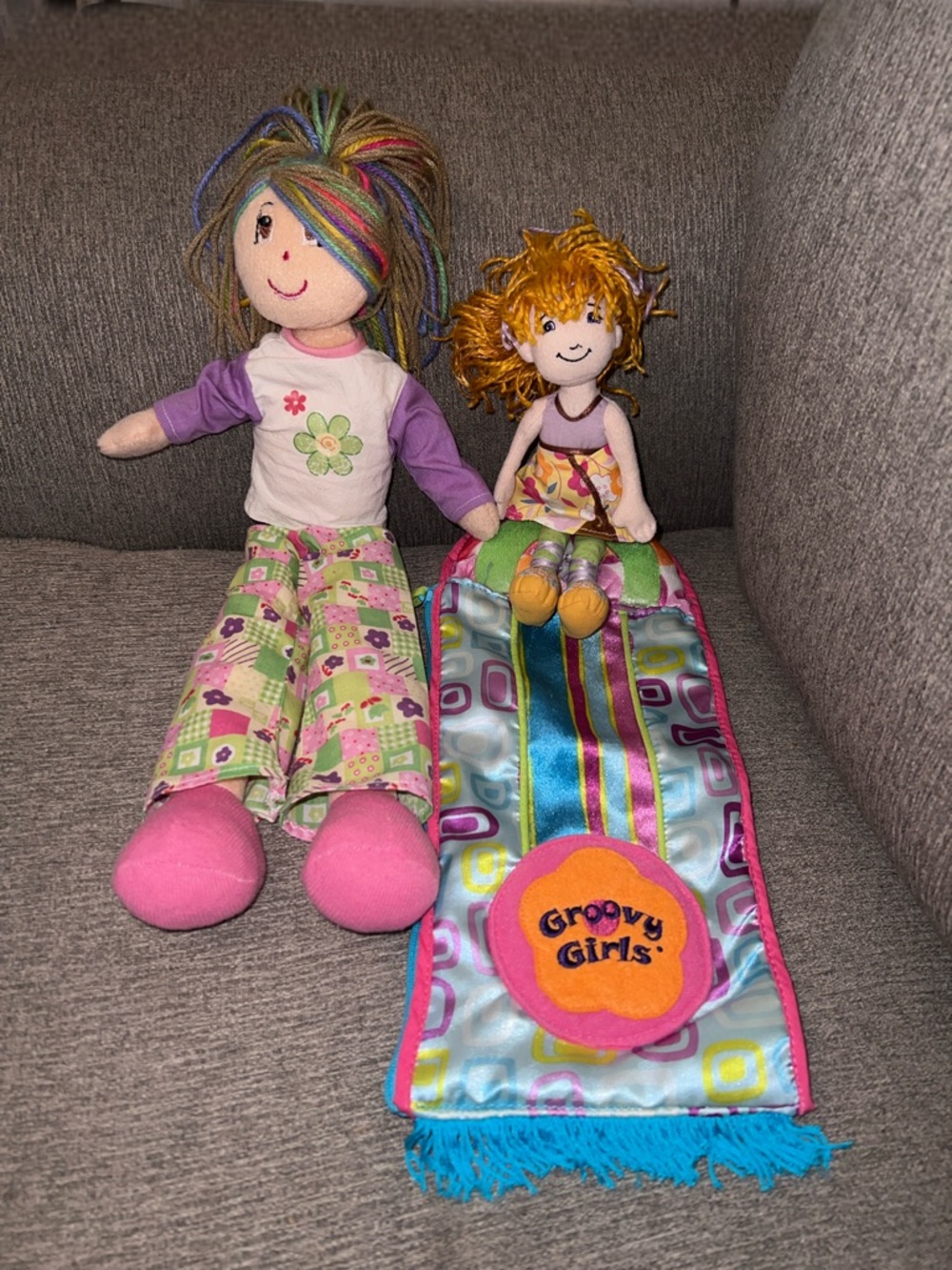 Groovy Girls Dolls With Sleeping Bag Manhattan Toy+ Read Description